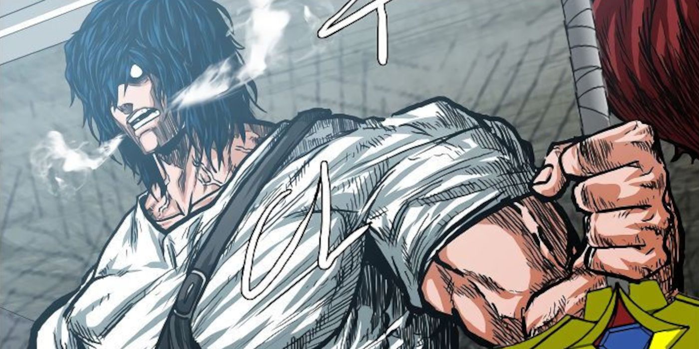 Se-young antihero from Rooftop Sword Master manhwa