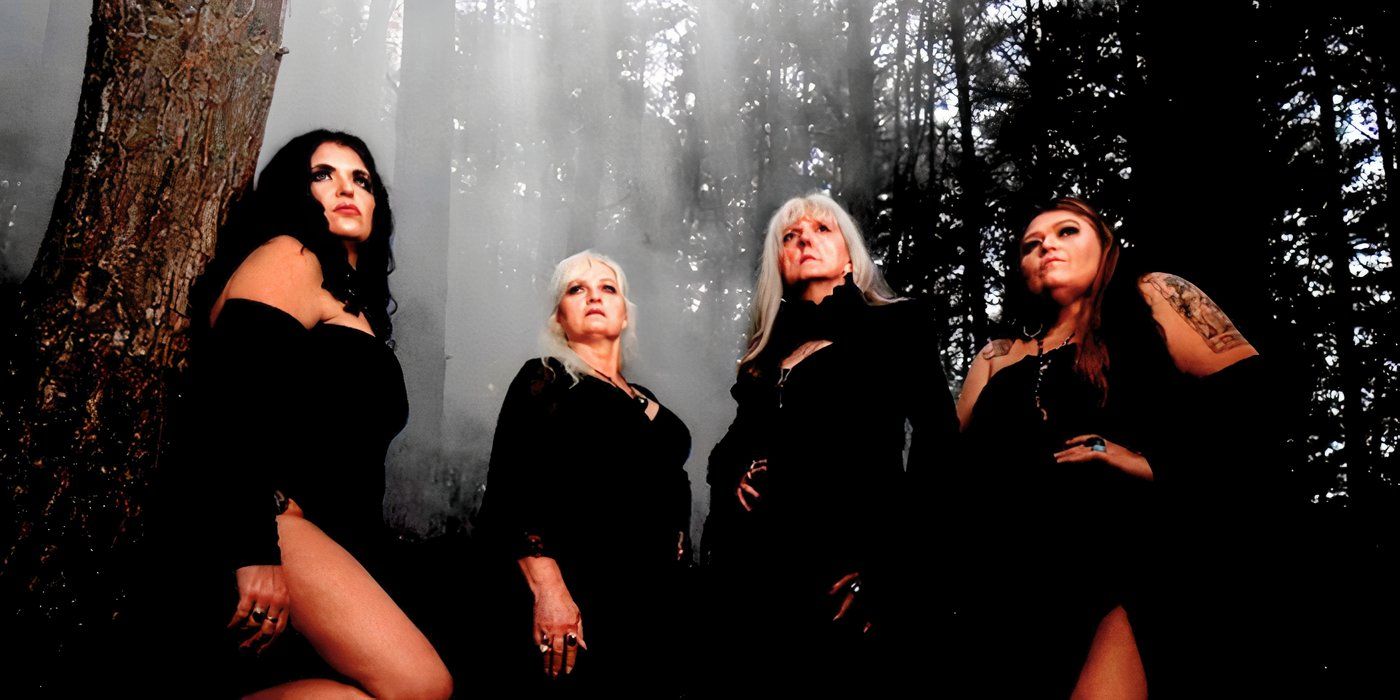 The four witches who are the subjects of the 2022 documentary season of the witch