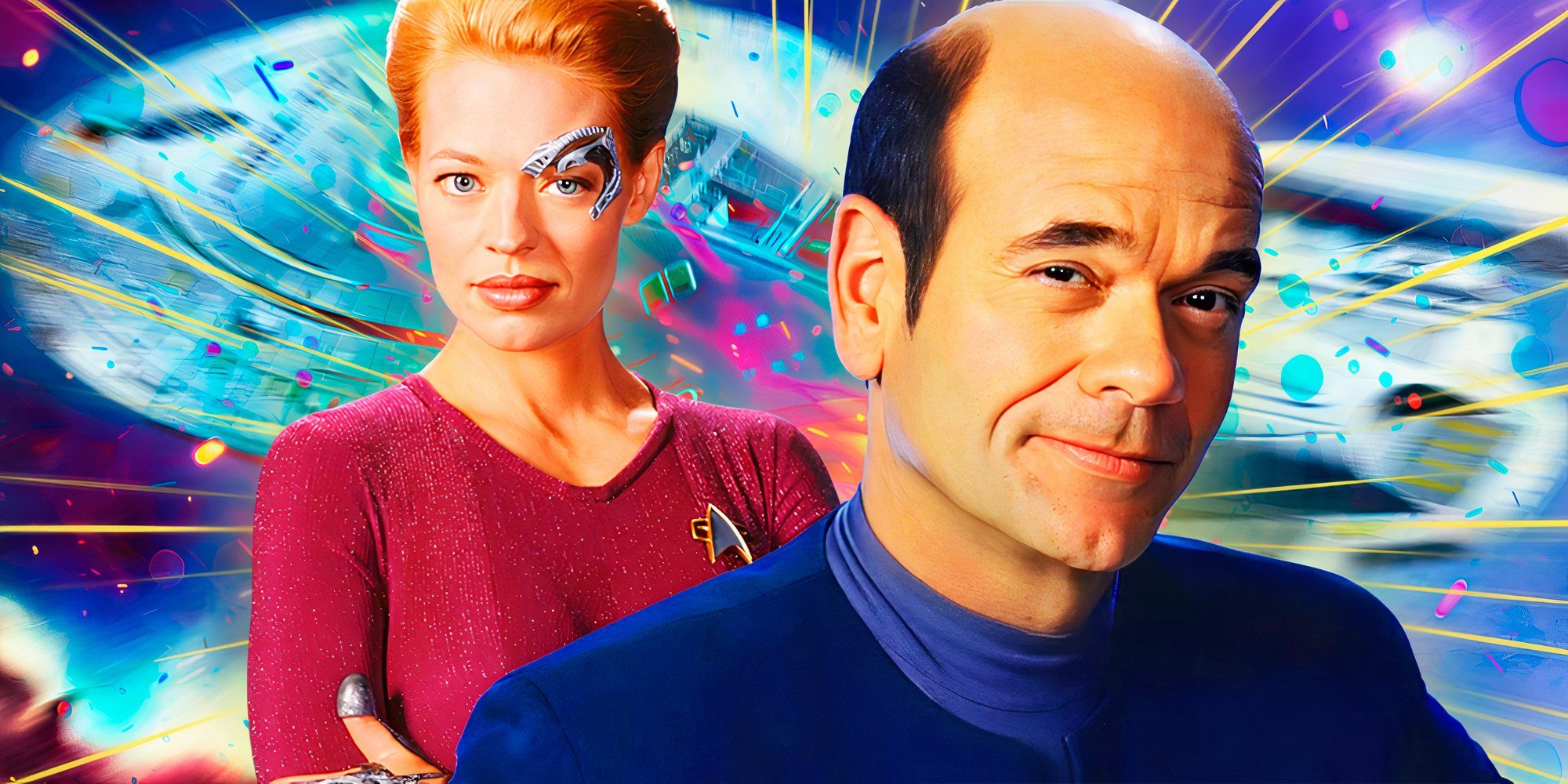 La mejor parte de Seven Of Nine y el doctor de Star Trek: Voyager se debe a Robert Picardo