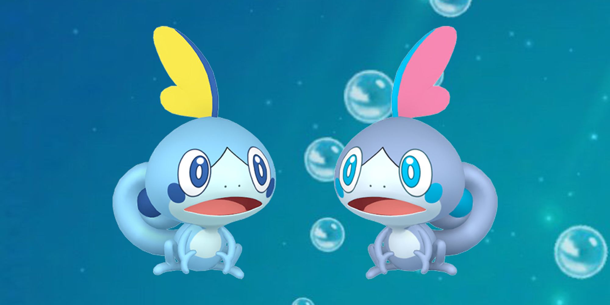 Sobble e Shiny Sobble em Pokémon GO