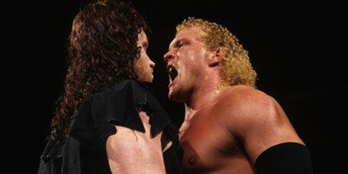 Sid Vicious como Sycho Sid vs The Undertaker na WWE WrestleMania 13