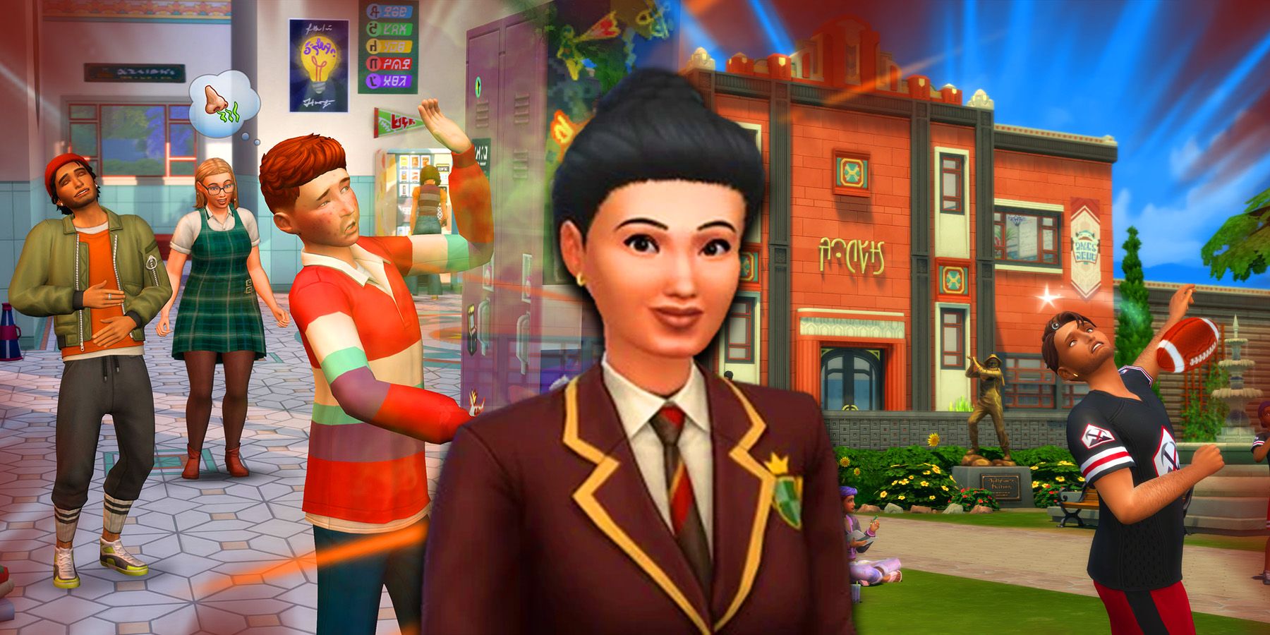 La actualización de Los Sims 4 finalmente soluciona uno de los mayores problemas con los años de escuela secundaria, más o menos