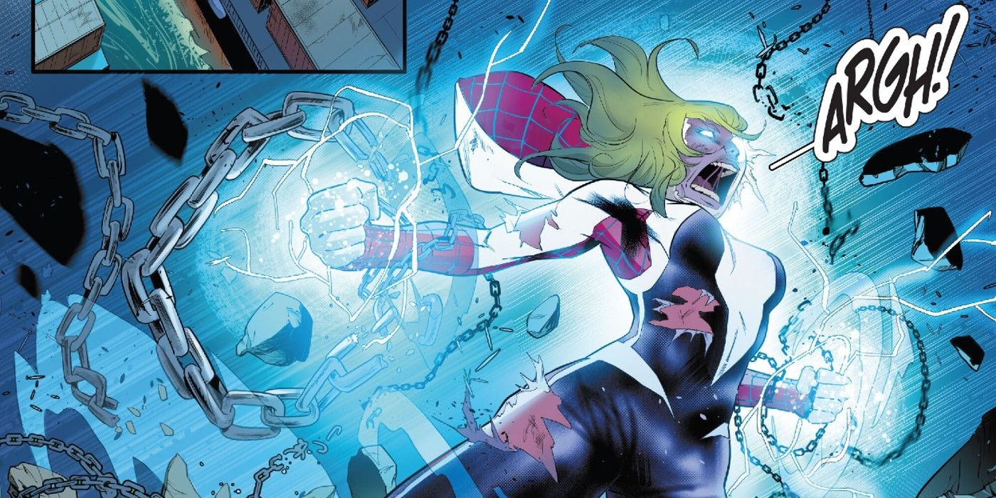 Spider-Gwen the Ghost debuts new powers in the third issue of the 2024 comic