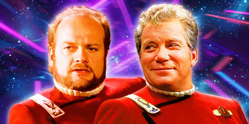 Star Trek - Captain Kirk & Morgan Bateson Kelsey Grammer