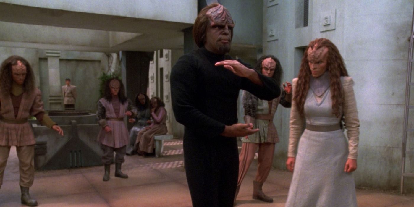 7 cosas Star Trek: TNG "Sins Of The Father" reveladas sobre Worf y los klingon