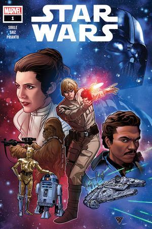 Portada del número 1 de la serie de cómics de Star Wars 2020