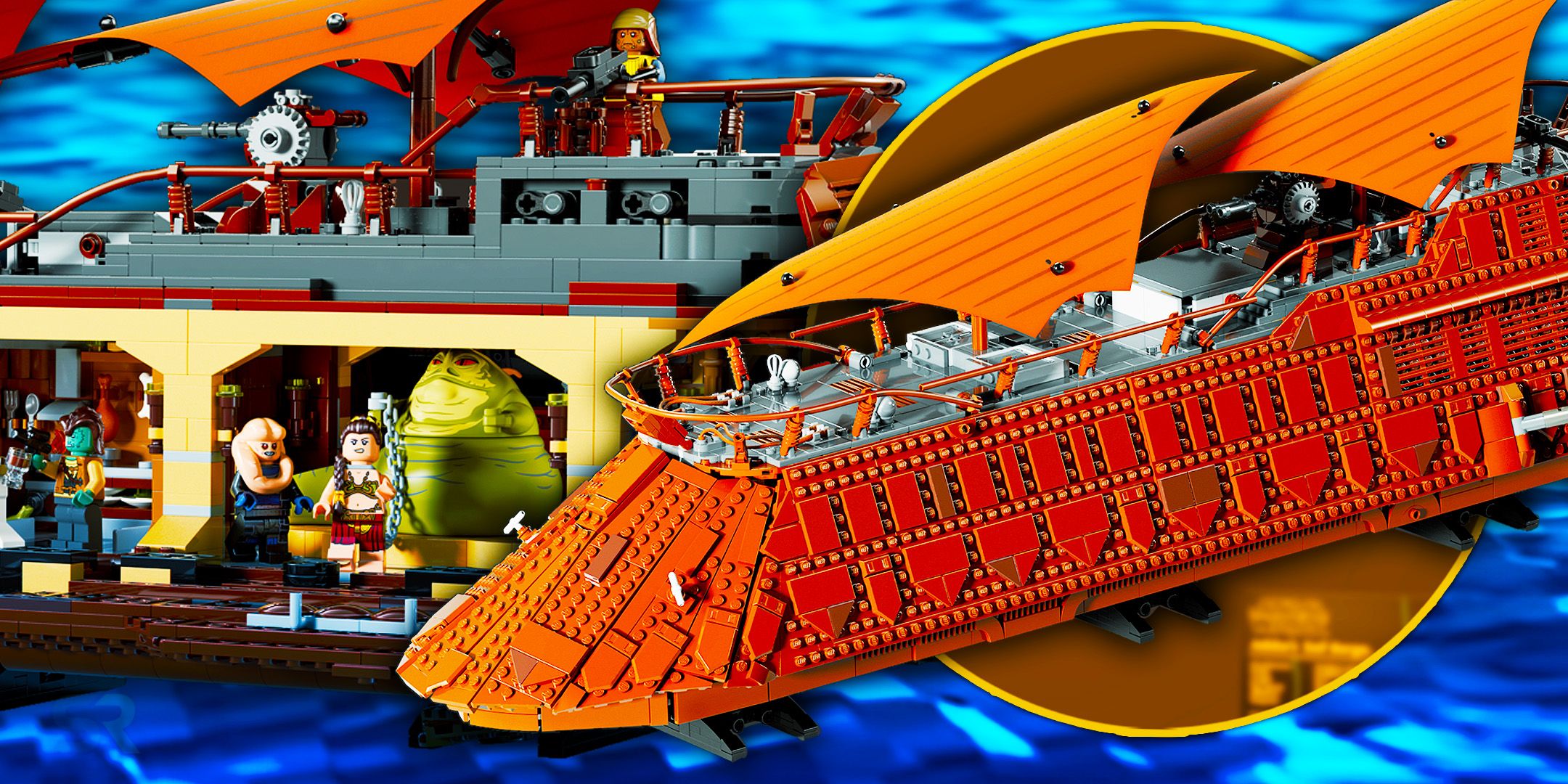 Star Wars' New LEGO Set Is HUGE With Nearly 4,000 Pieces (Jabba's Sail Barge)