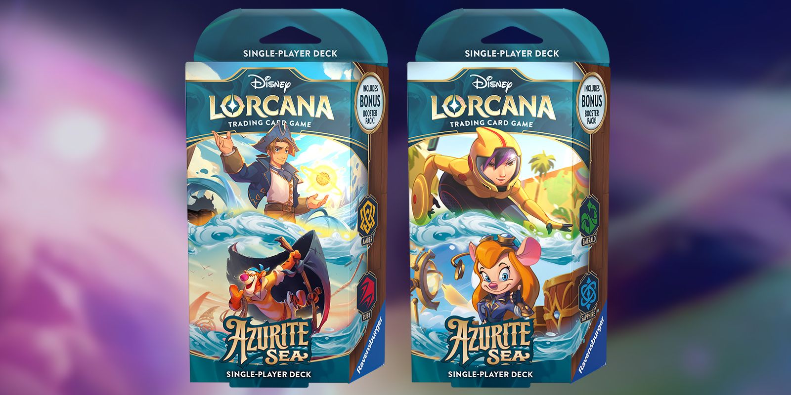 Disney Lorcana: Revisión de las barajas iniciales de Azurite Sea: las cartas piratas son justo lo que necesitaba el TCG