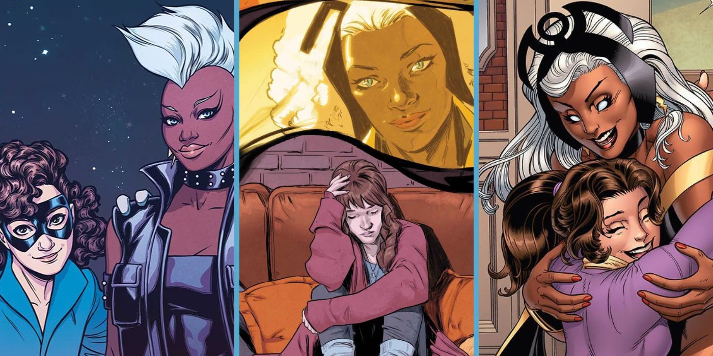 Storm and Kitty Pryde Relationship Over Years with New Exceptional X-Men page by Carmen Carnero