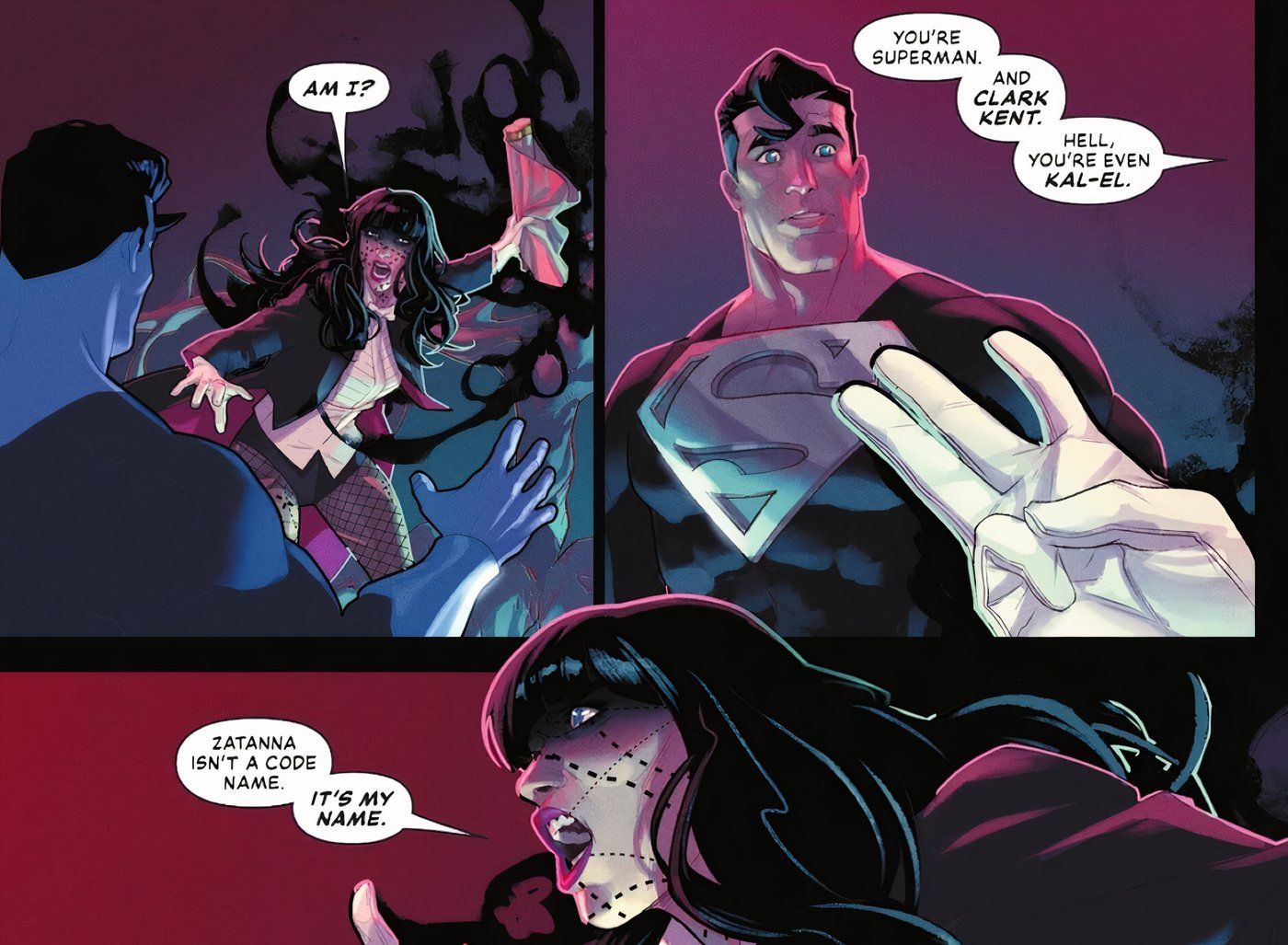 Superman #18 Zatanna e Clark 2