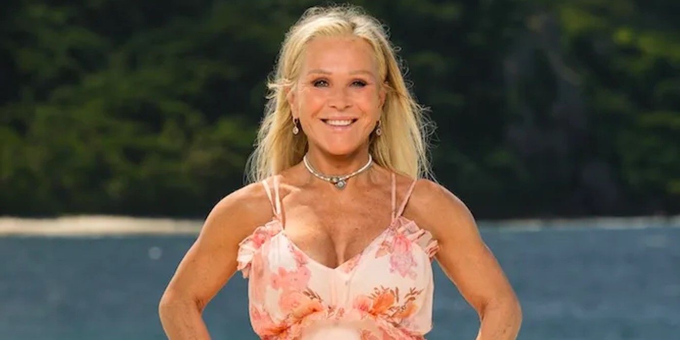 Survivor 47's Sue Smey smiling in a headshot on a beach in Fiji.