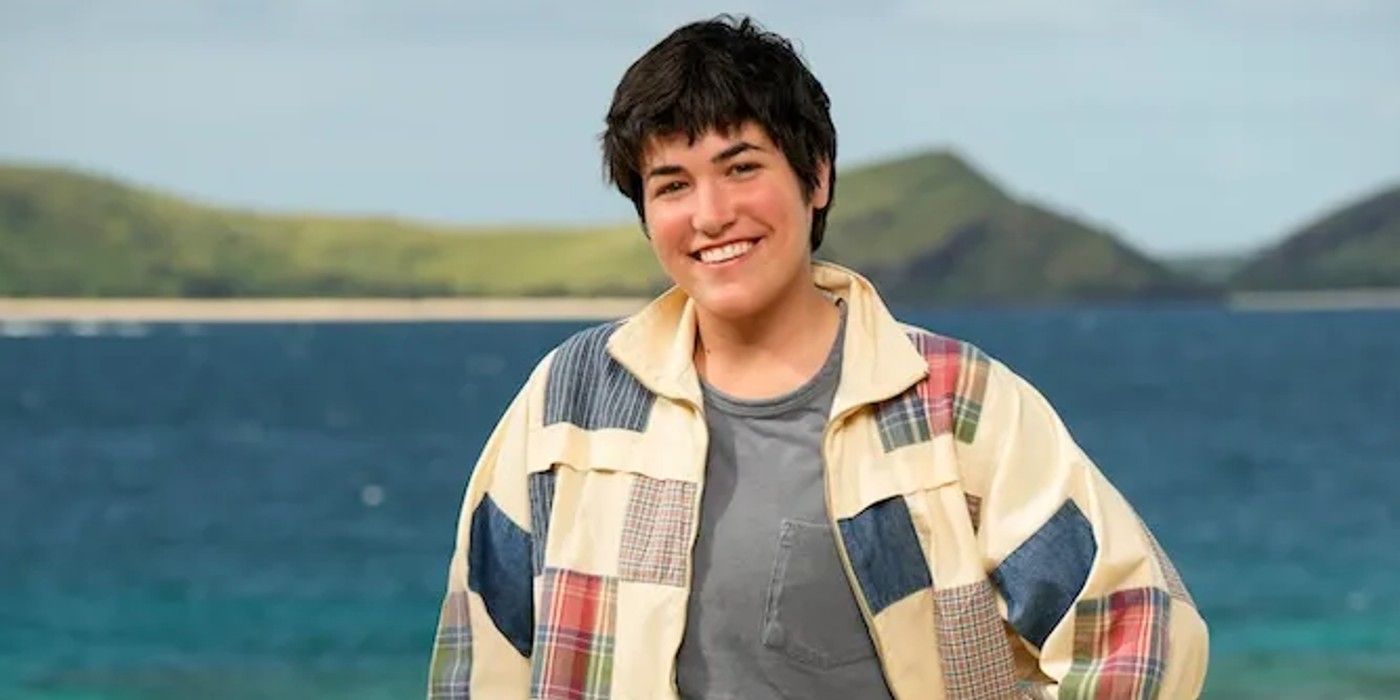 Survivor 47's Teeny Chirichillo smiling in a headshot on a beach in Fiji.