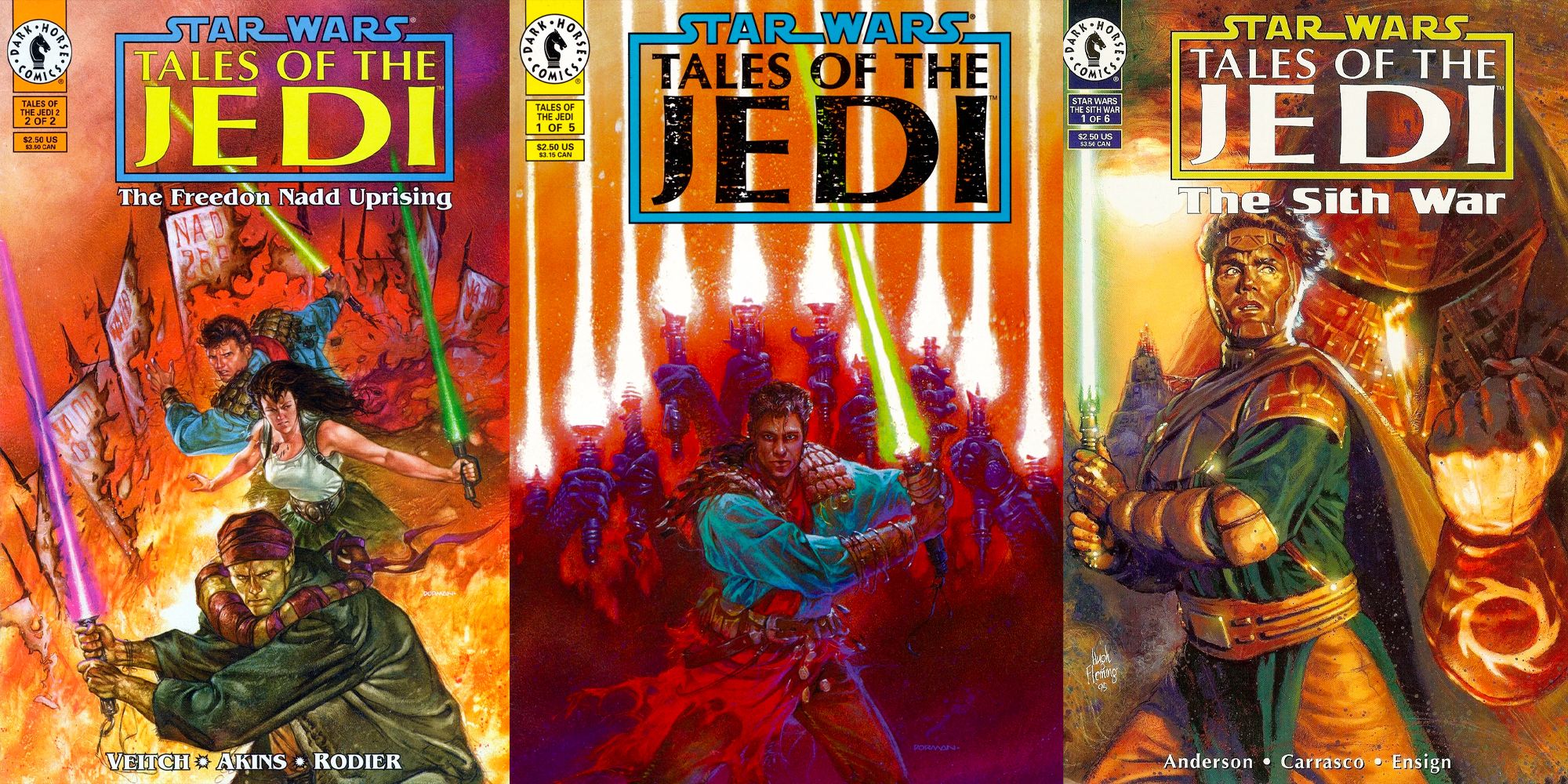 Las 10 mejores historias de Star Wars de la década de 1990