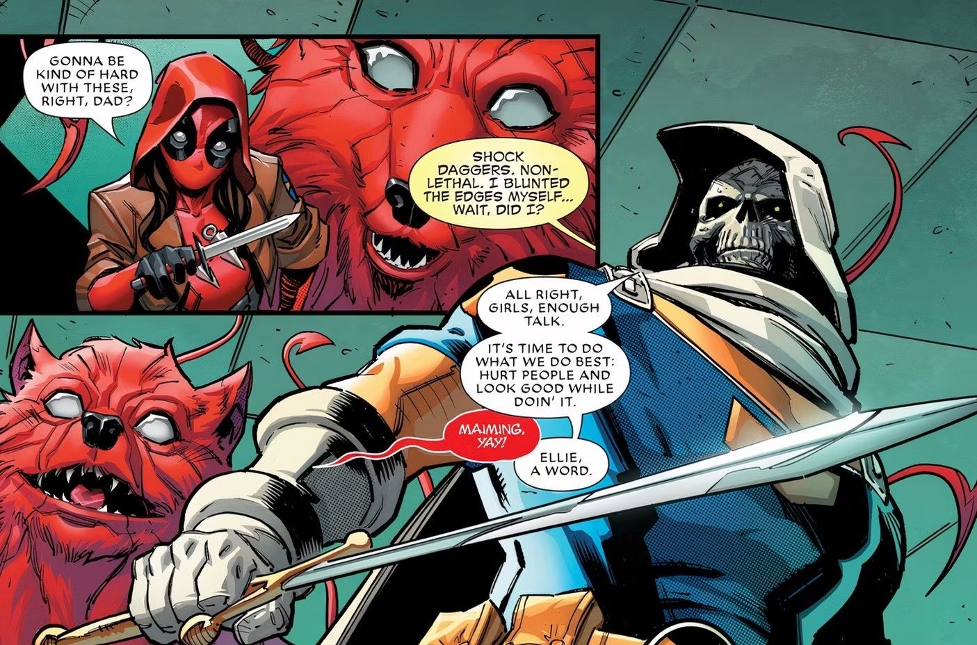 Taskmaster lleva al nuevo Deadpool a una misión