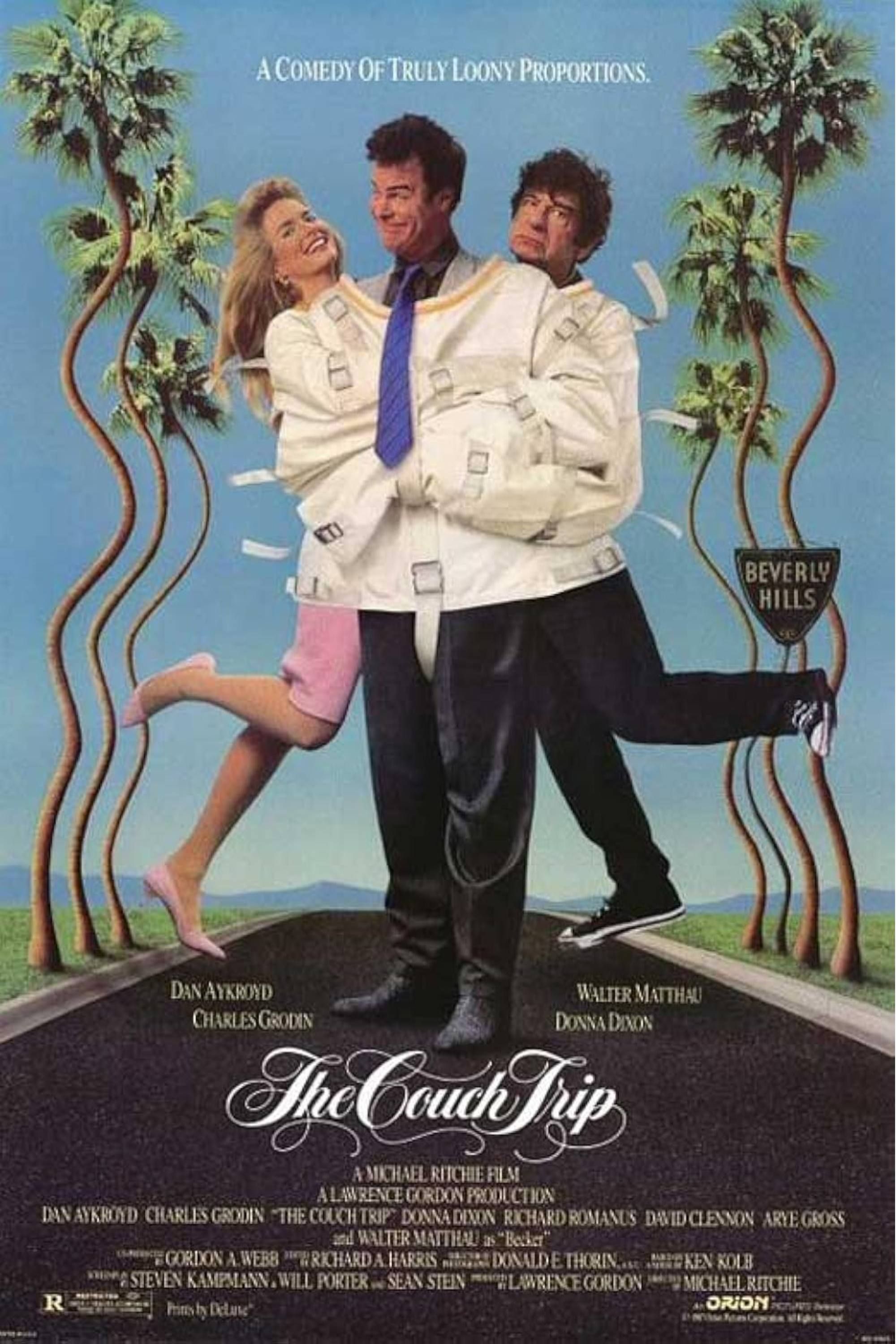The Couch Trip (1988) - Poster