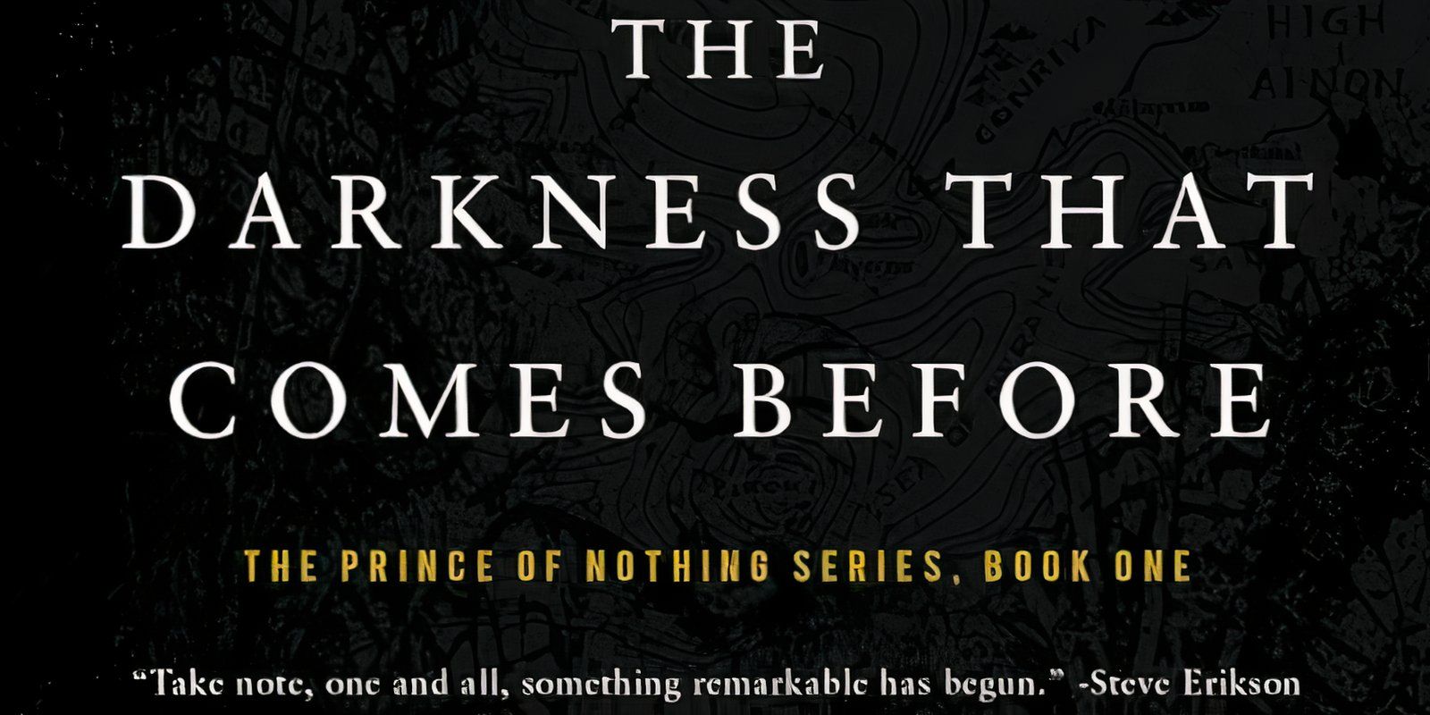 A capa de The Darkness That Comes Before