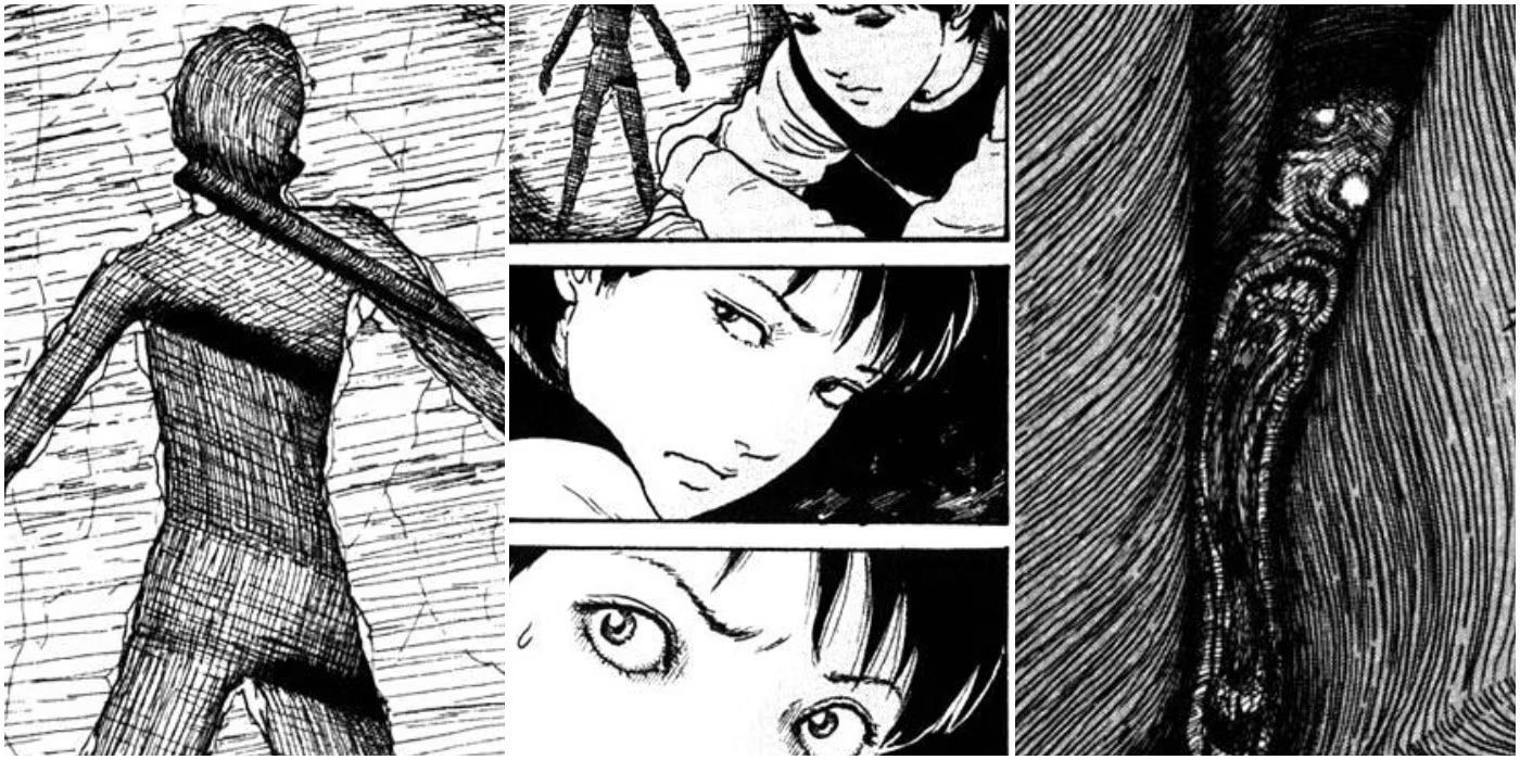 Painel The Enigma Of Amigara Fault - Junji Ito