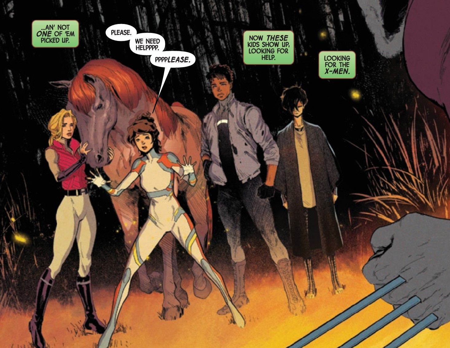 L'introduction des Outliers dans Uncanny X-Men (2024) #2