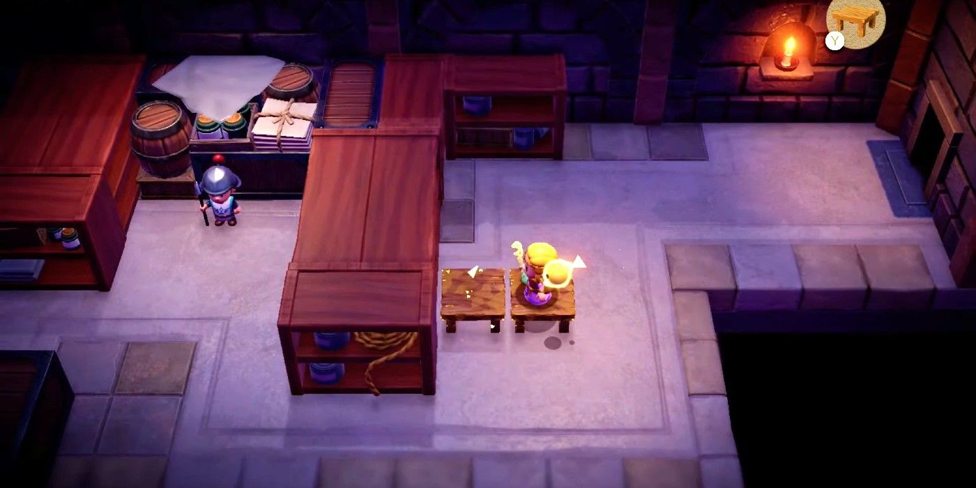 The Legend of Zelda Echoes of Wisdom Hyrule Castle Zelda Dungeon en una mesa en otra mesa