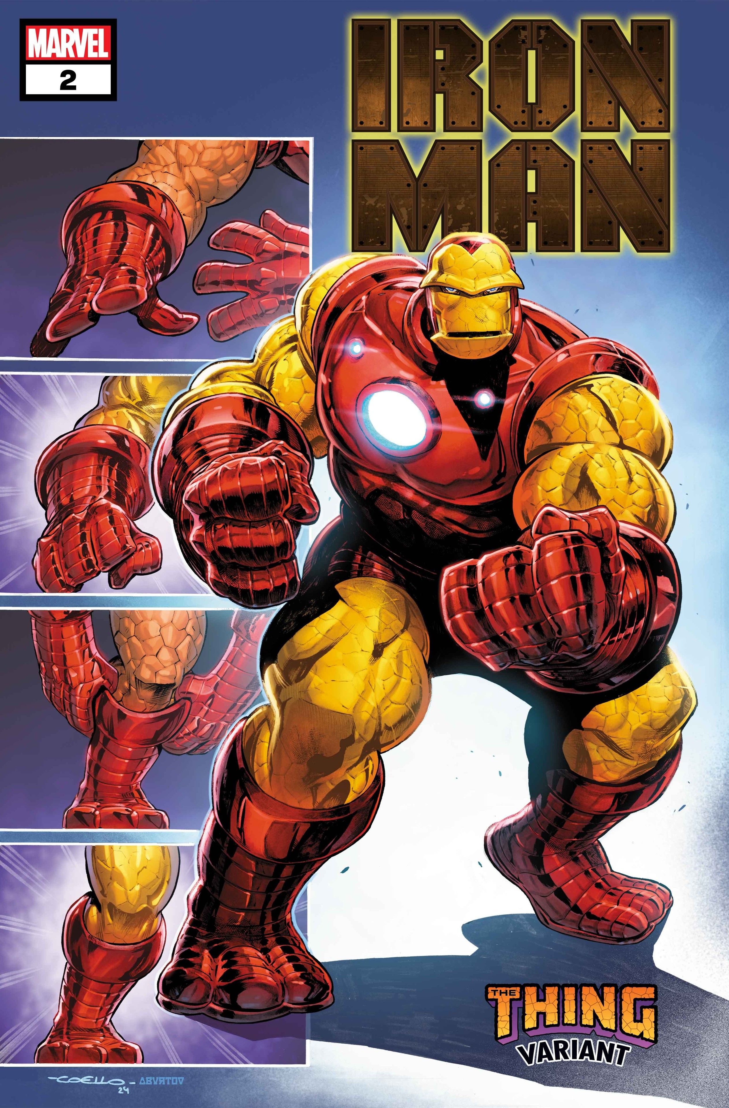 Fantastic Four’s Thing Gets His Own Iron Man Armor in Towering Redesign