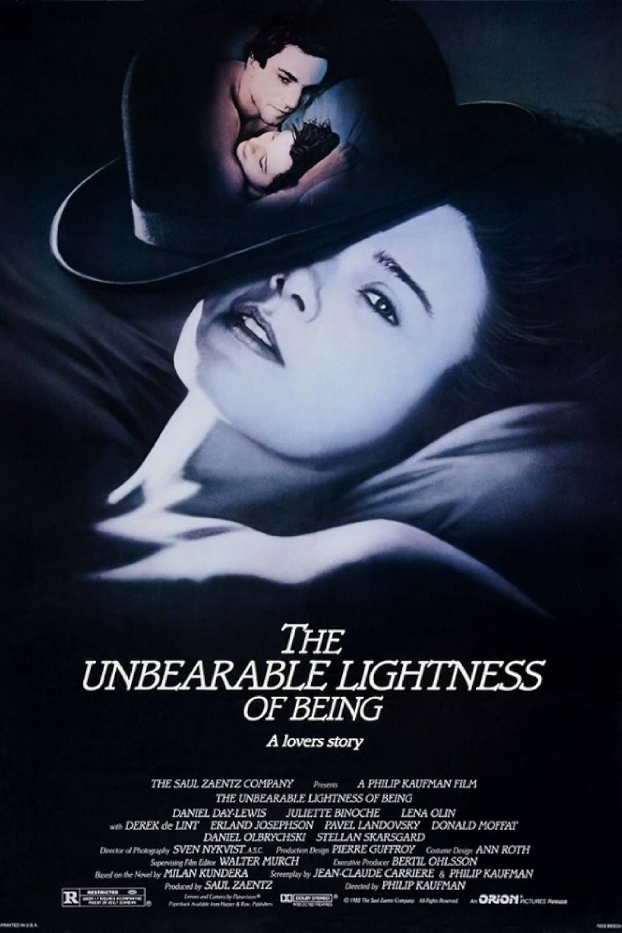 The Unbearable Lightness of Being (1988) - Poster