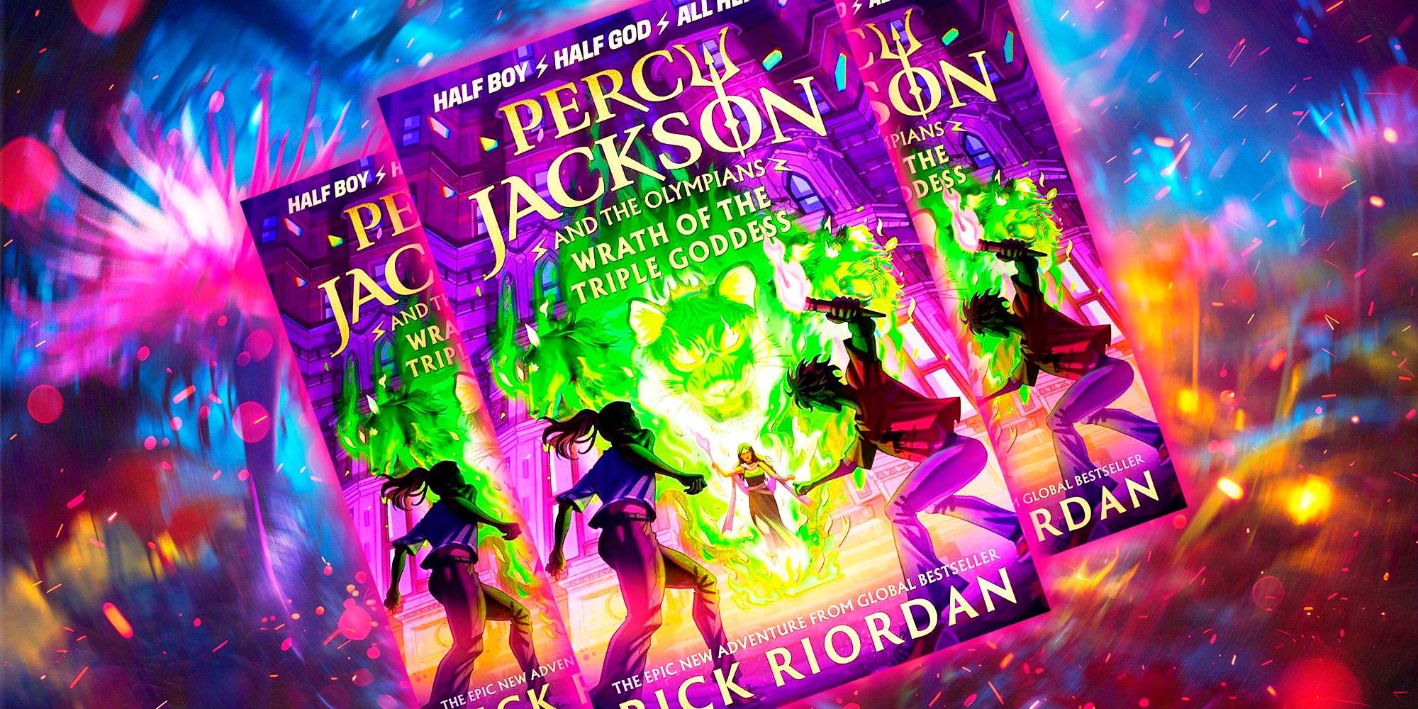 "Una reunión de la escuela secundaria con Percy": Rick Riordan explica por qué los nuevos libros de Percy Jackson funcionan tan bien