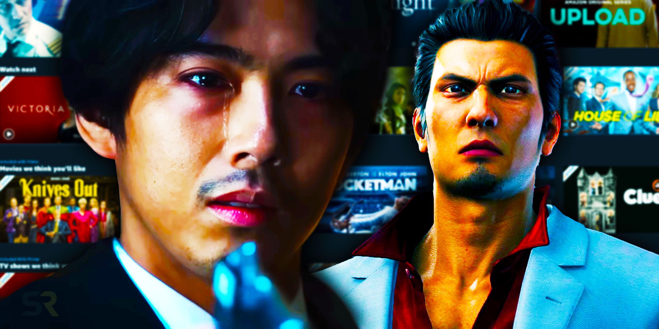 Custom image of Prime Video's Like A Dragon and Yakuza games