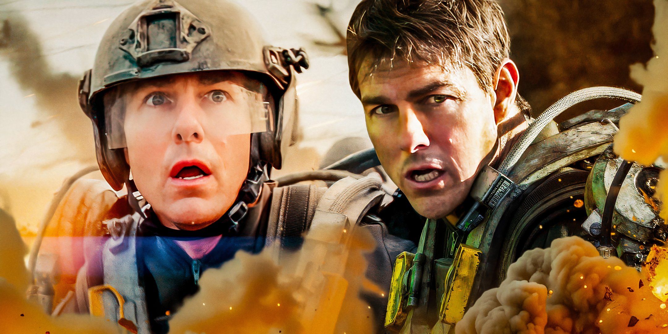 Tom Cruise as Major William Cage in Edge of Tomorrow