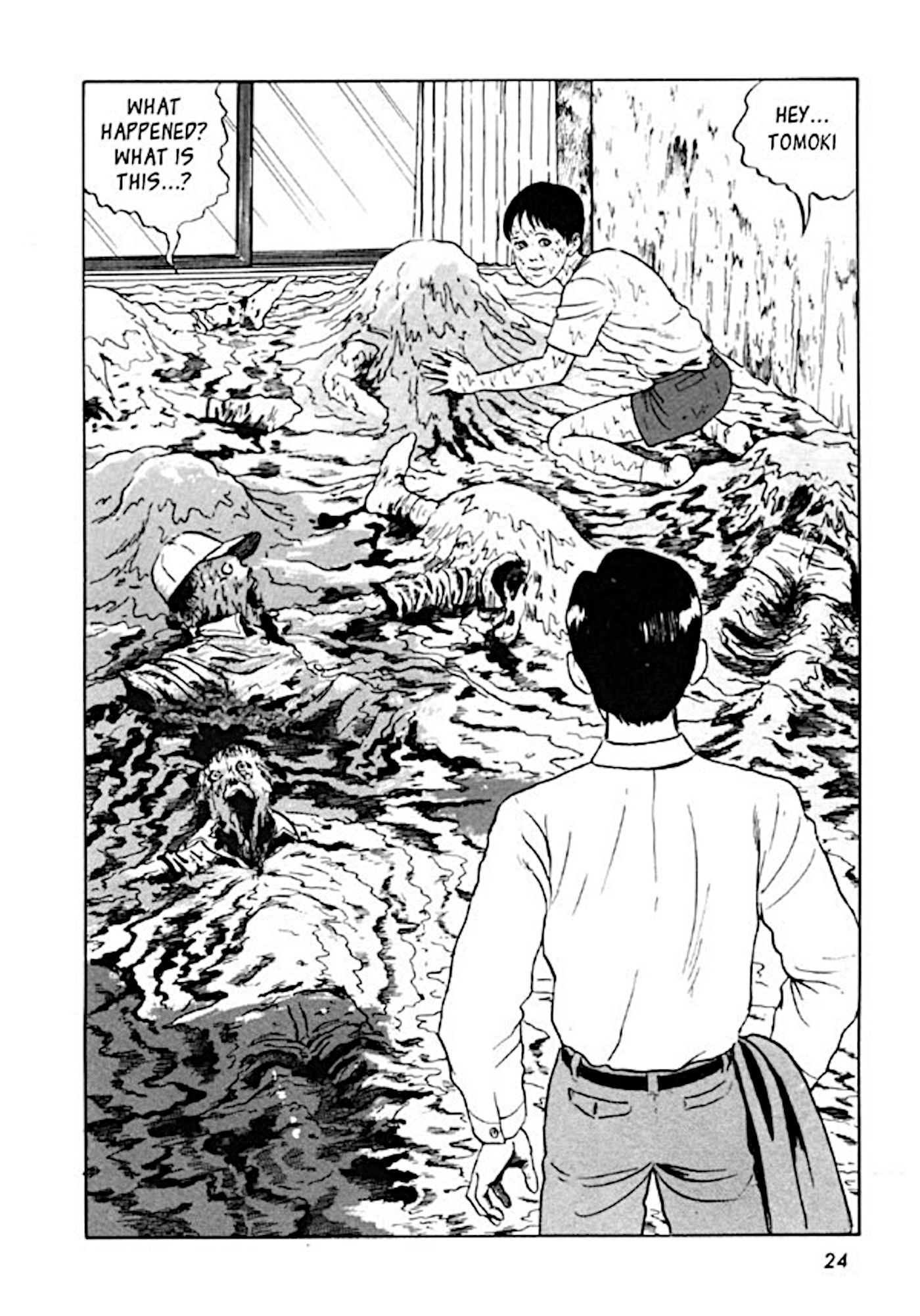 Tomoki comendo seus amigos no Ice Cream Bus de Junji Ito