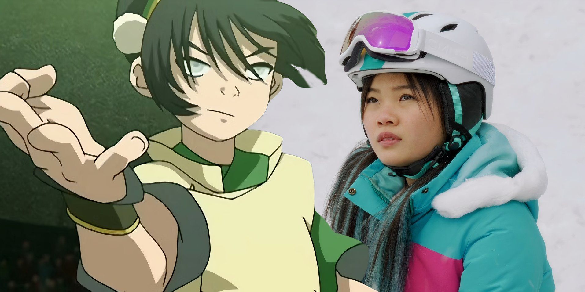 Toph Beifong in Avatar: The Last Airbender and Miya Cech in American Girl: Corrine Tan