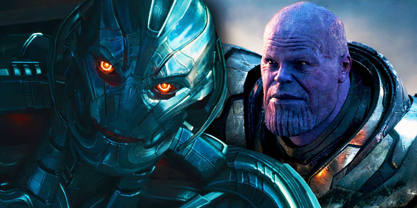 Ultron and Thanos in the MCU's Infinity Saga