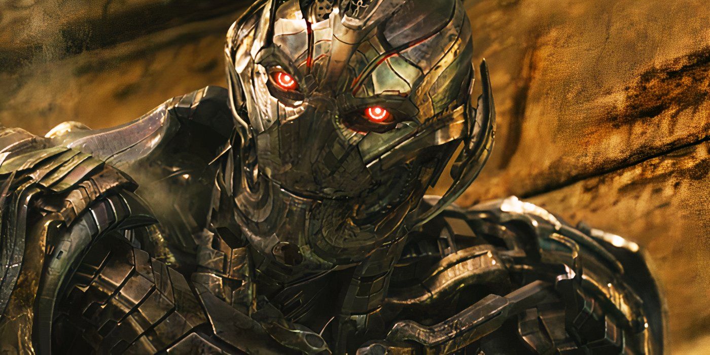 Ultron bruised in Avengers Age of Ultron