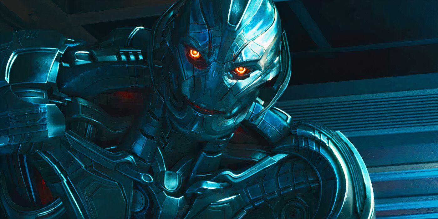 Ultron looking menacing in Marvel Comics