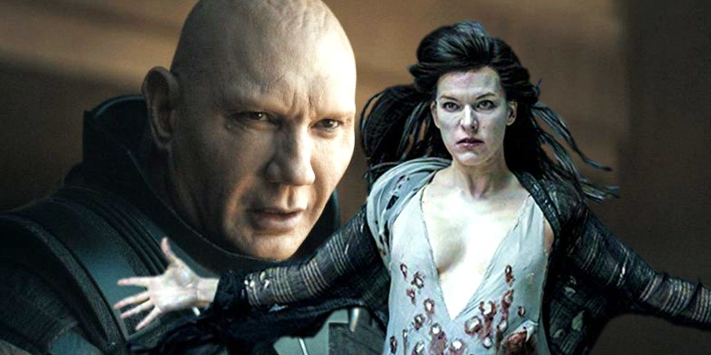 La nueva adaptación de GRRM protagonizada por Dave Bautista y Milla Jovovich obtiene un primer vistazo y una actualización de lanzamiento en EE. UU.