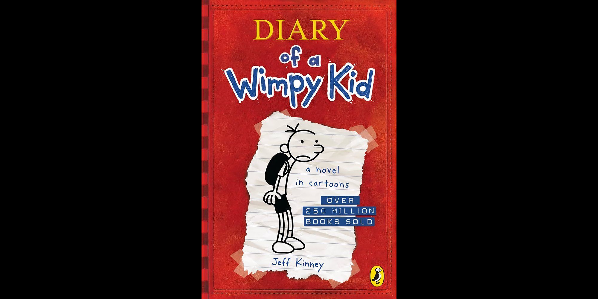 La portada del libro El diario de Greg de Jeff Kinney.