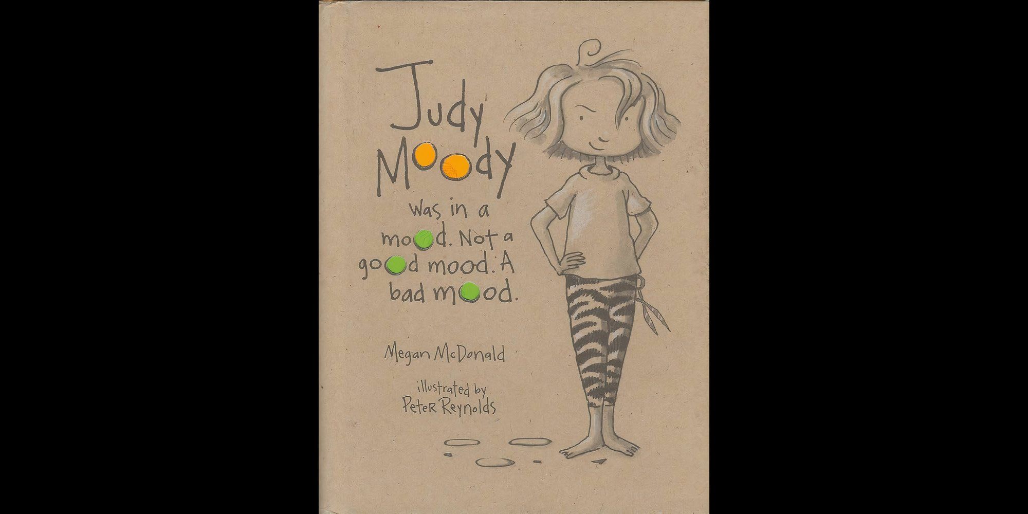 La portada del libro Judy Moody, el primer libro de la serie Judy Moody, de Megan McDonald.