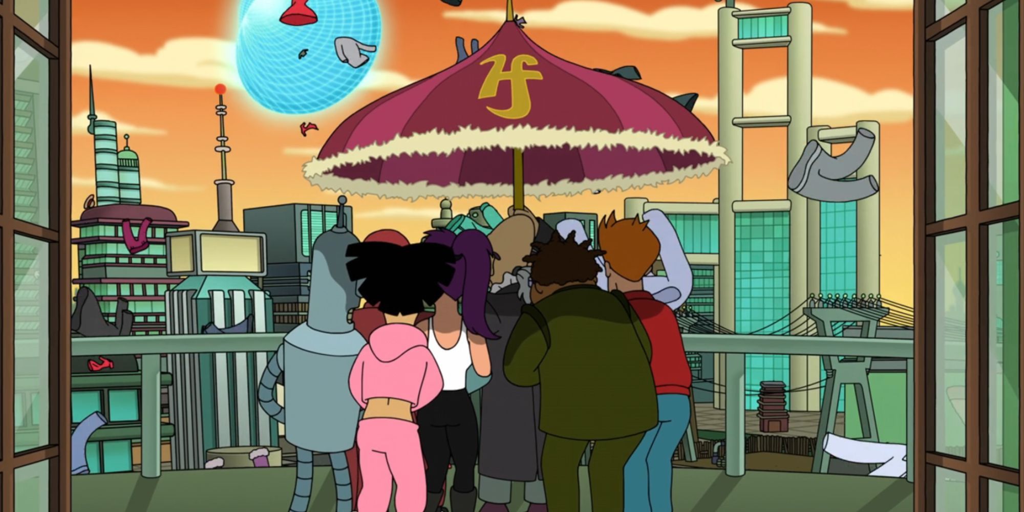 Me preocupa que la temporada 12 de Futurama desperdicie el final del evento masivo del episodio 6