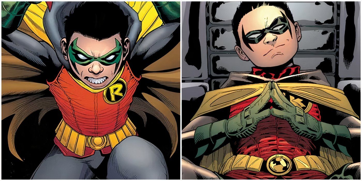 Disfraz de Robin original de Damian Wayne