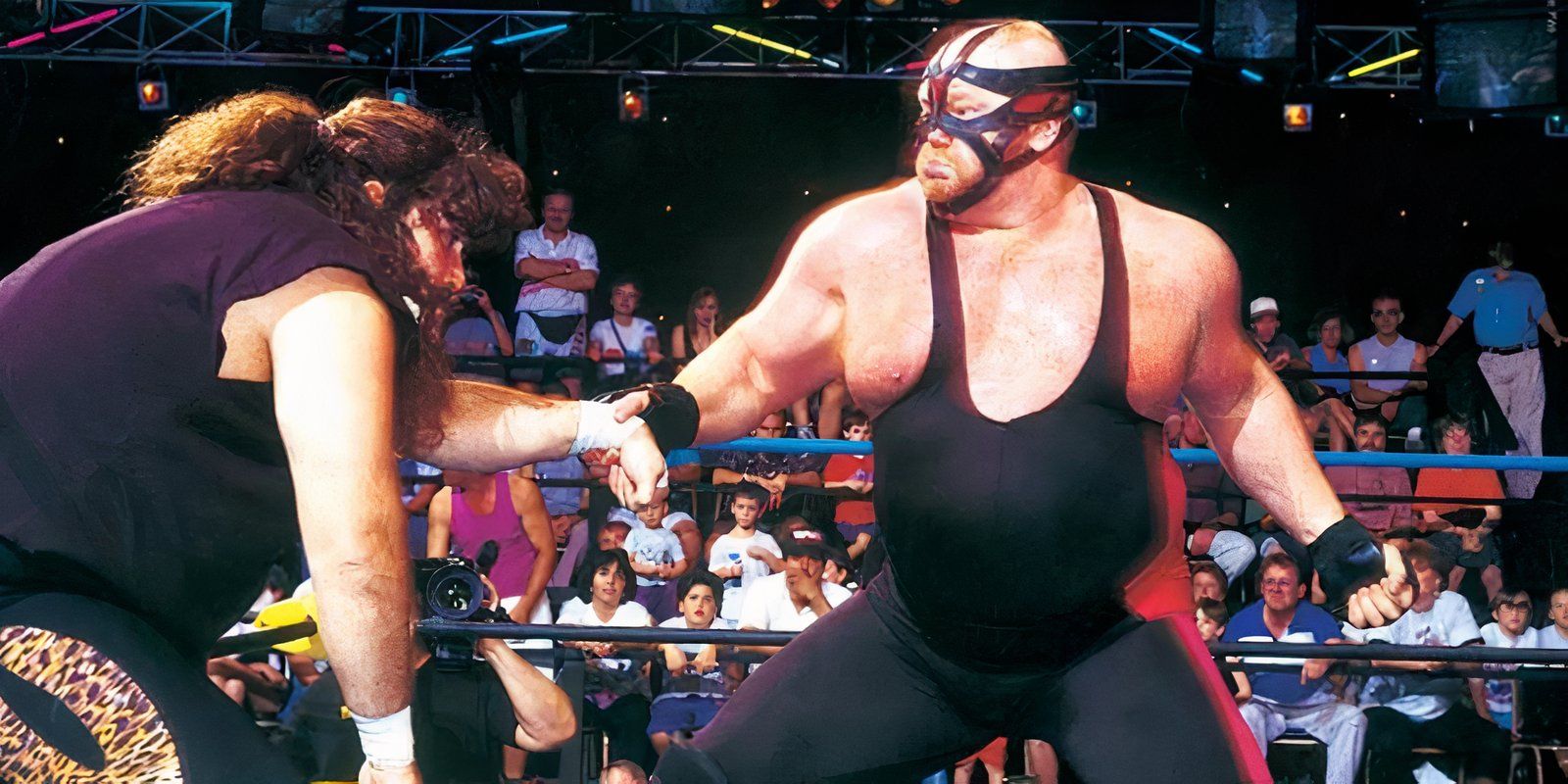 Vader vs Cactus Jack from Halloween Havoc 1993