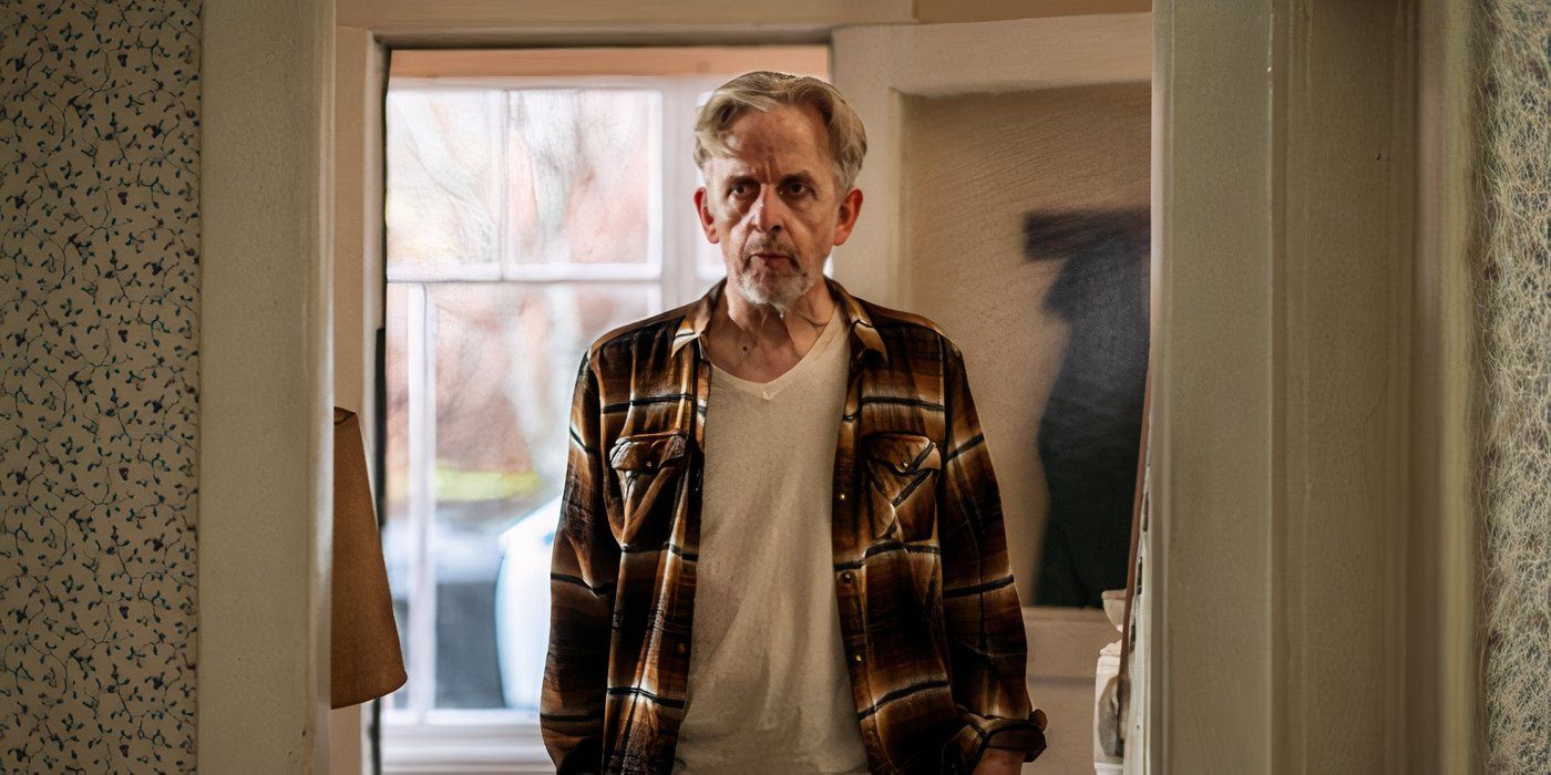 El padre de Víctor, Henry (Robert Joy), parece serio en la temporada 3, episodio 2.