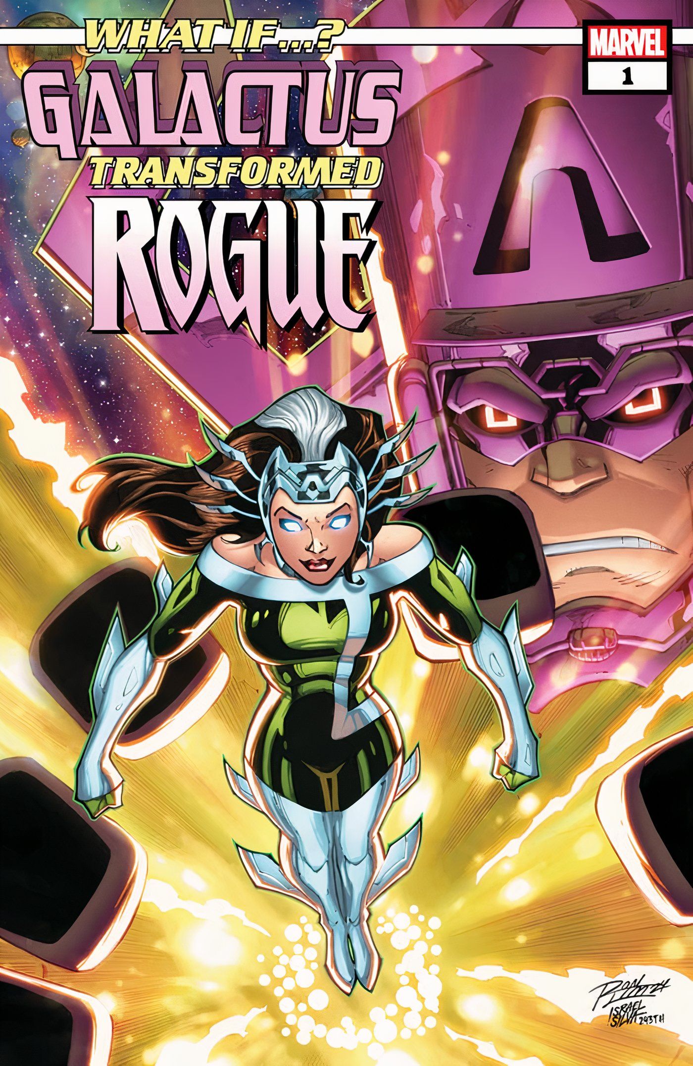 What a Galactus Transformed Rogue cover