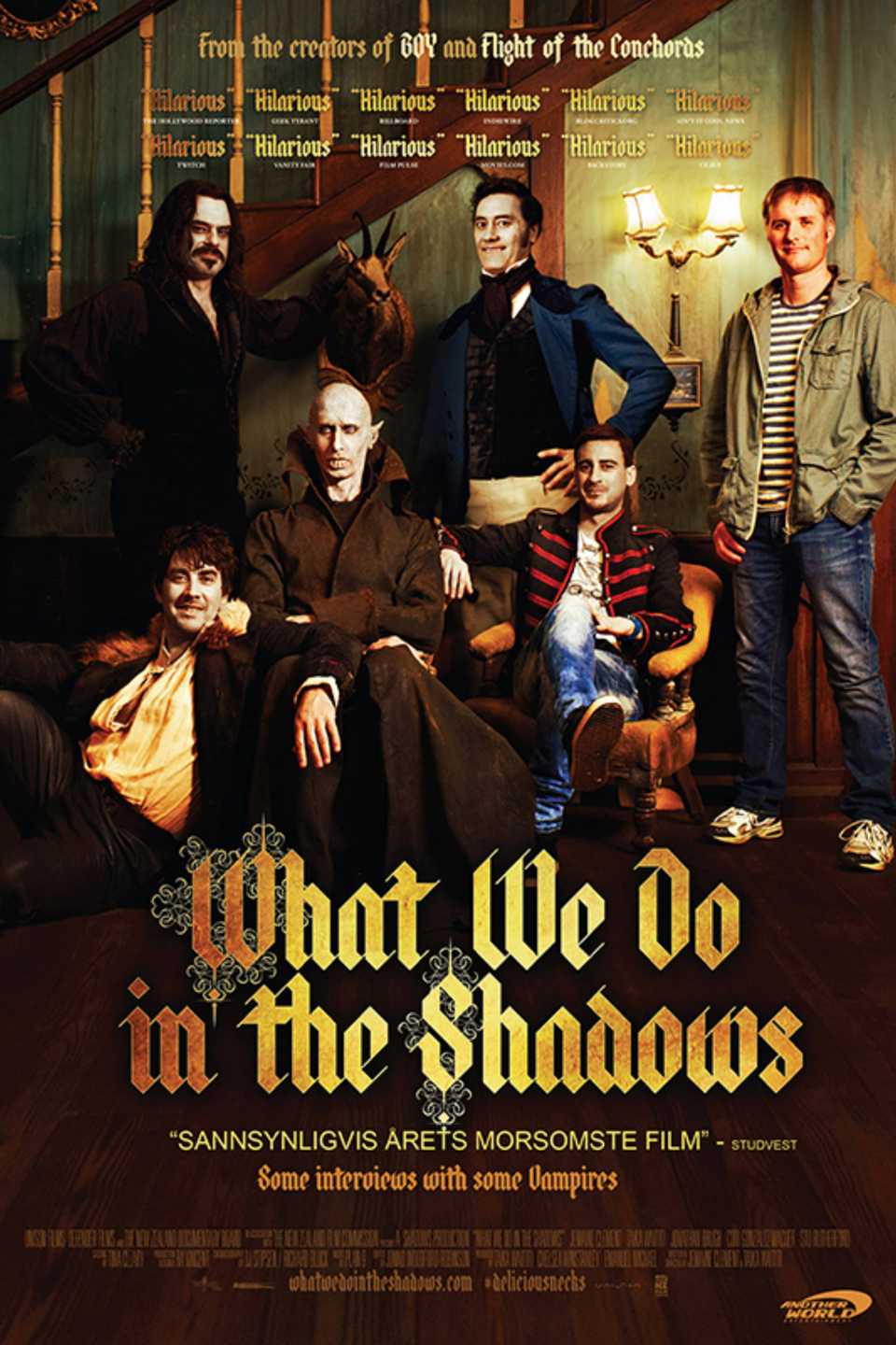 What We Do in the Shadows (2014) - Poster