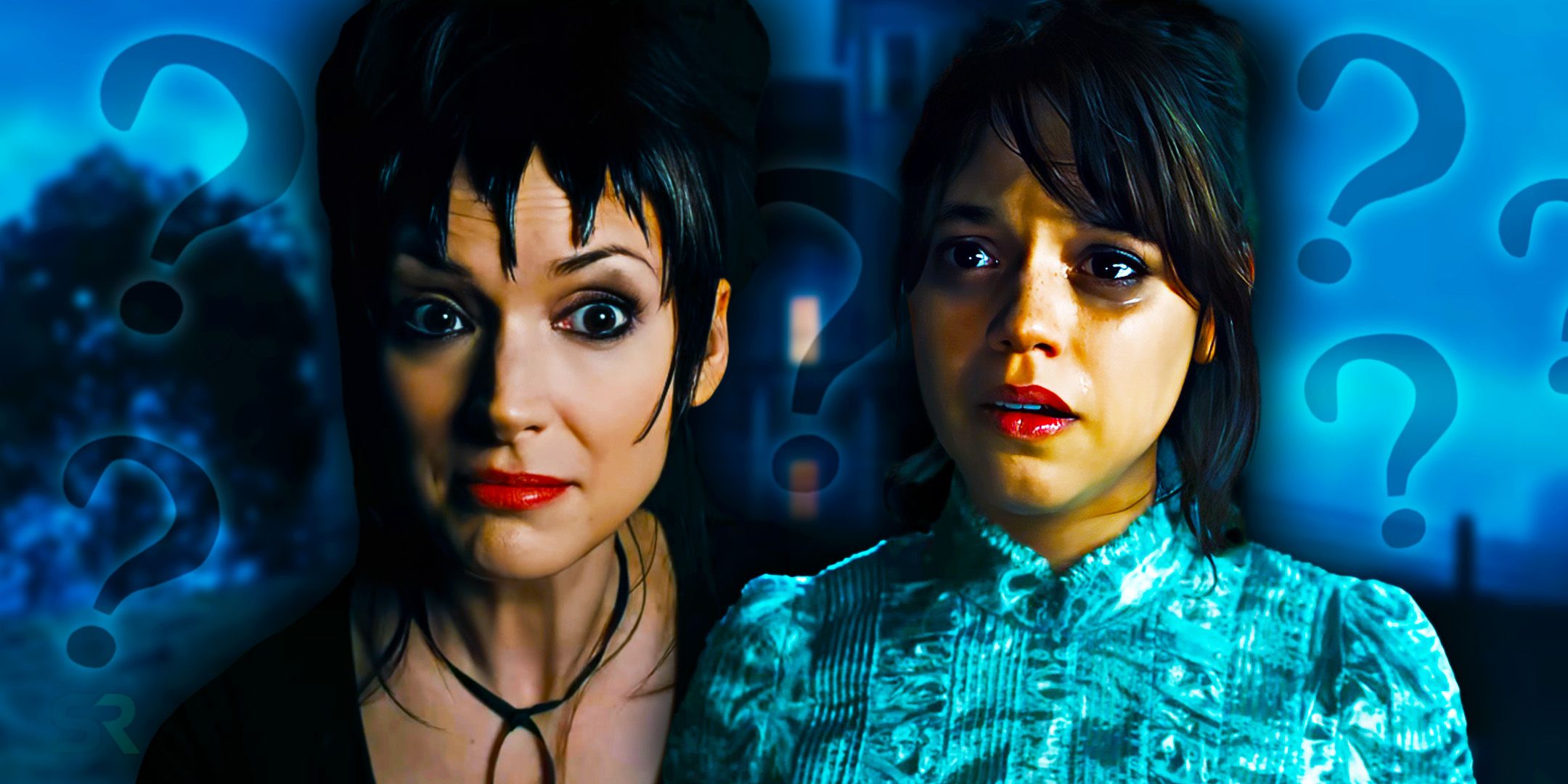 Lydia e Astrid em Beetlejuice 2