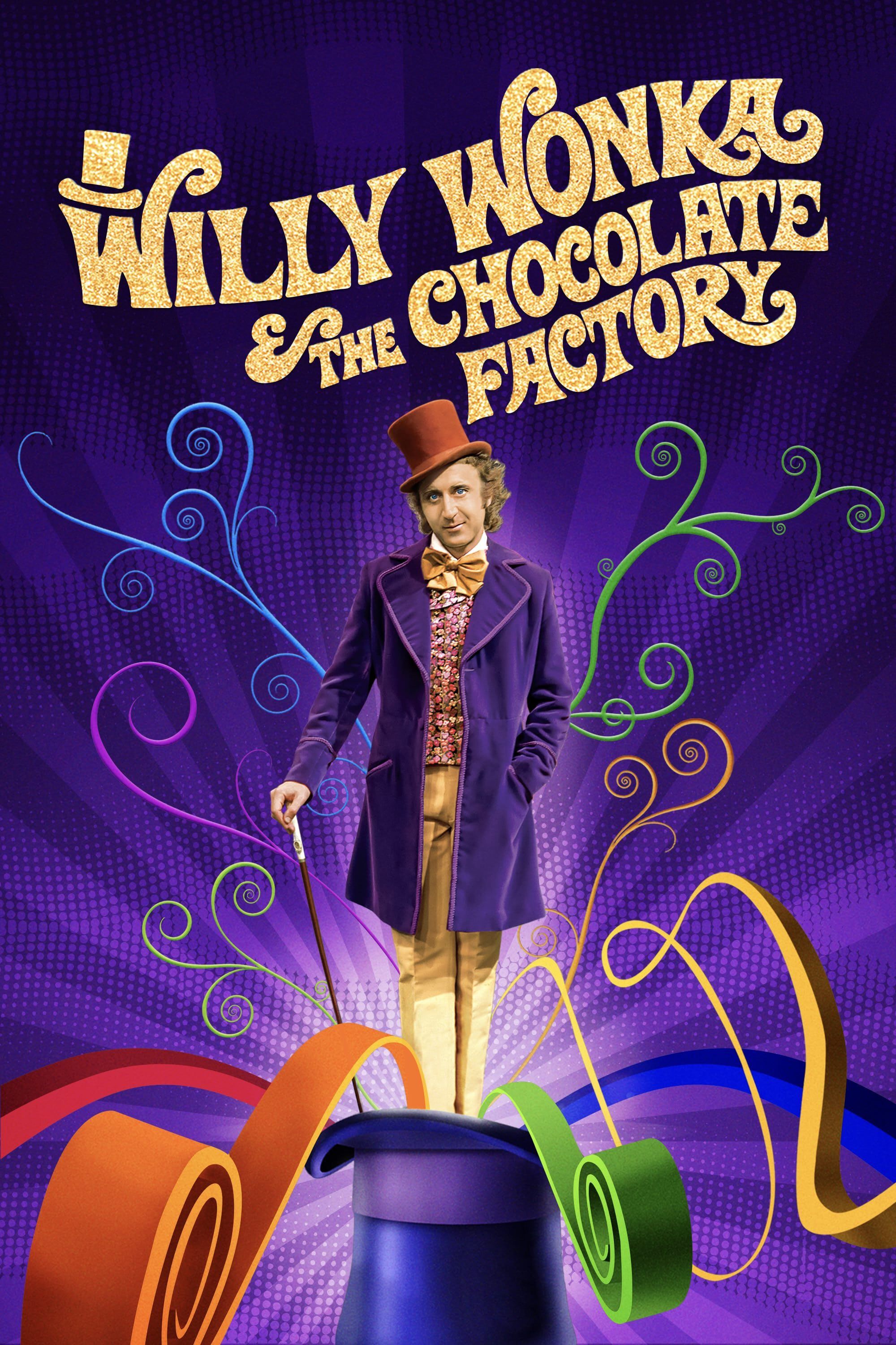 Willy Wonka and the Chocolate Factory (1971) Movie Poster