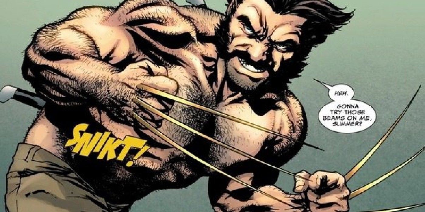 a wolverine with adamantine claws