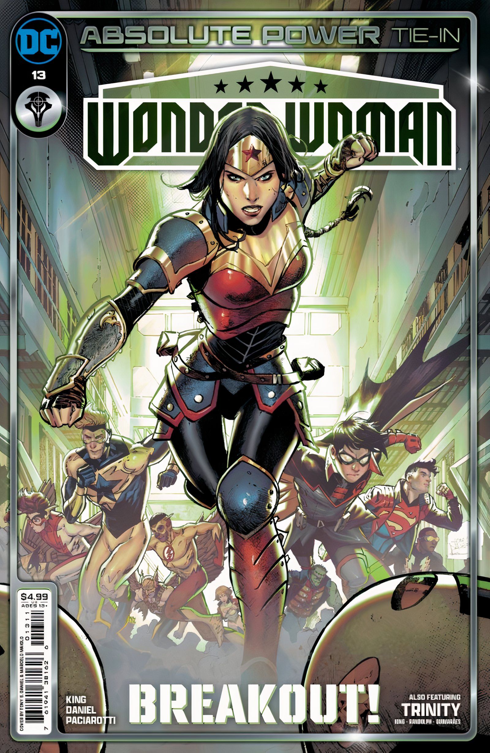 Wonder Woman #13 main cover Robin