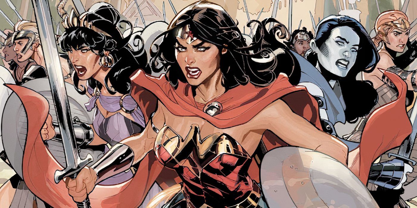 Wonder Woman #75 amazons