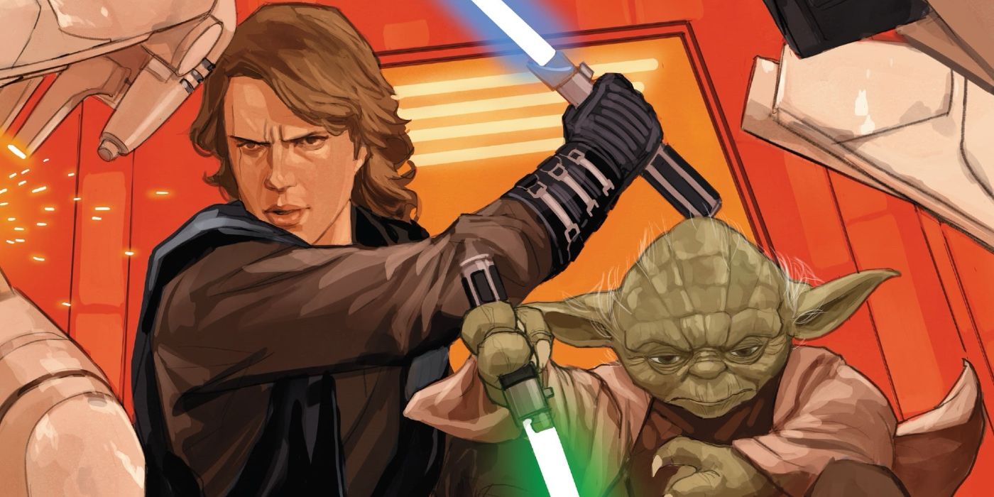 Yoda and Anakin Skywalker