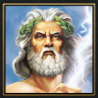 El icono de Zeus de Age and Mythology: Reconstrucción