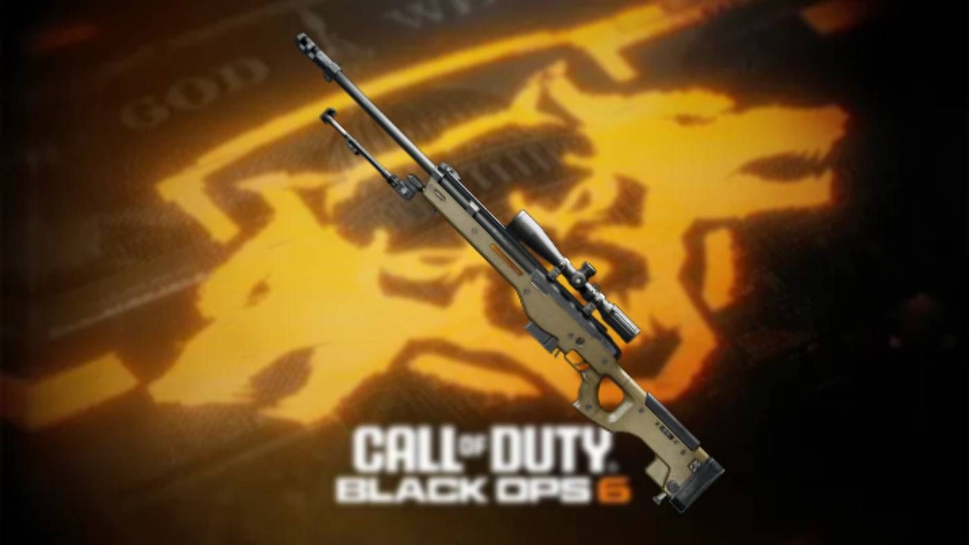 Call of Duty Black Ops 6 LW3A1 Frostline Sniper Rifle weapon